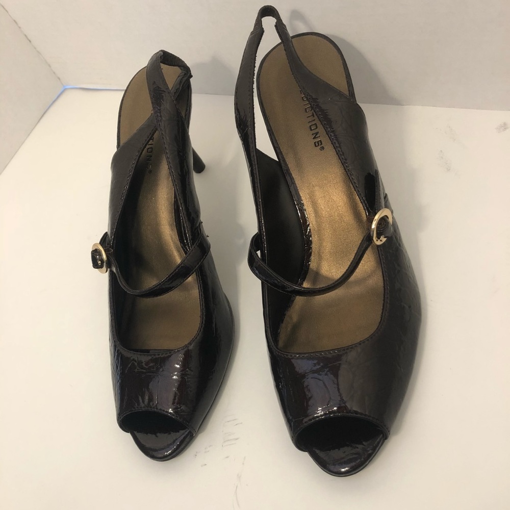 Women’s open toe heels size 10 brown Predictions